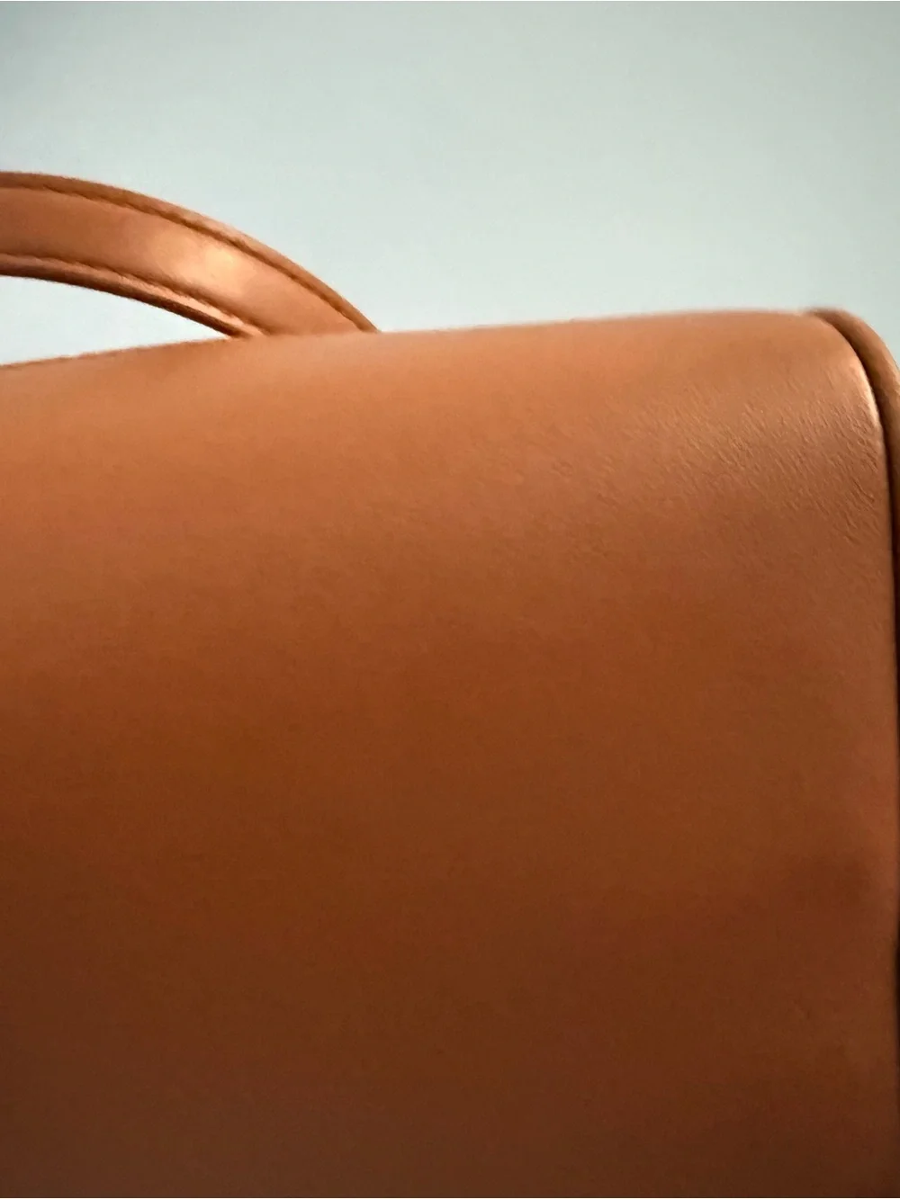 Tory Burch sleek cognac